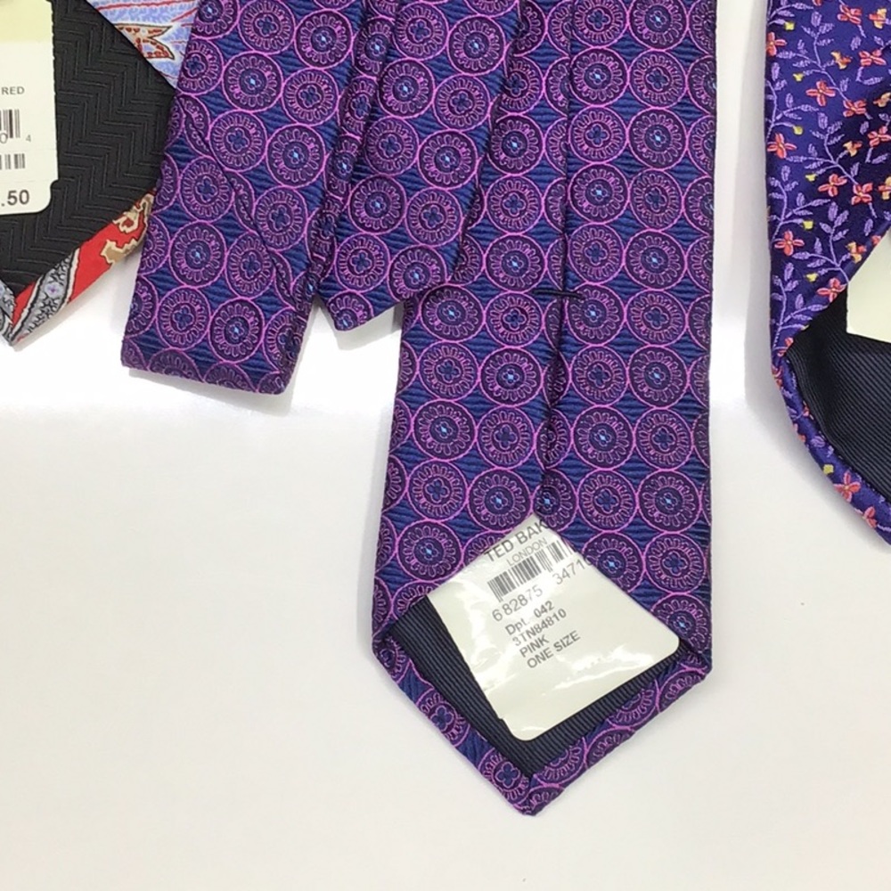 Men's Multicolor Tie Set - Picture 4 of 6